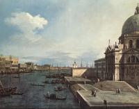 Canaletto - The Grand Canal at the Salute Church